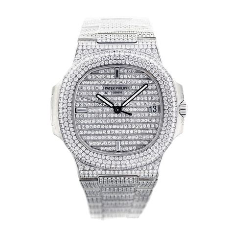 patek philippe nautilus 5719 1g diamond bezel|Patek Philippe Nautilus ref 5711.